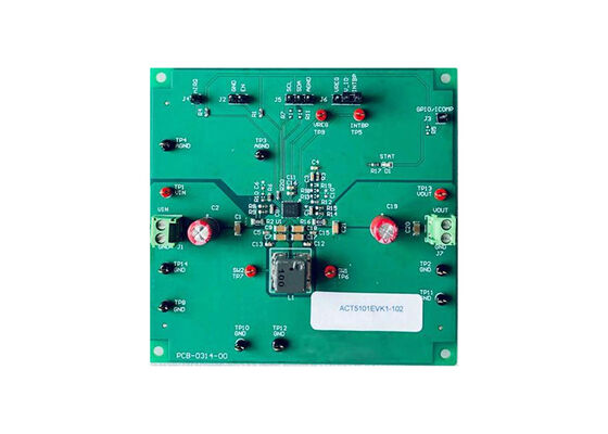 ACT5102EVK1-102 Embedded Solutions 23V DC/DC Buck Boost Power Management Evaluation Board