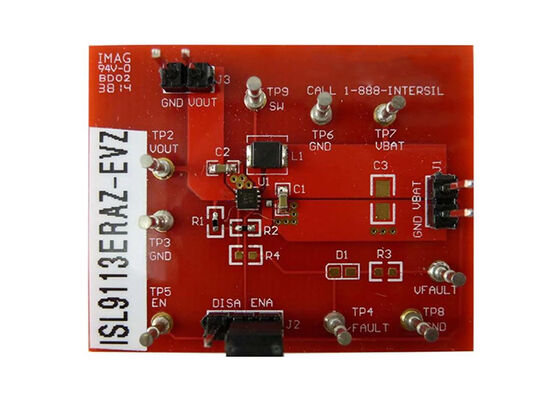 ISL9113ER7Z-EVZ Embedded Solutions 800mV To 4.7V Battery Management Evaluation Board