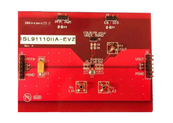 ISL91110IIA-EVZ Embedded Solutions ISL91110 Buck-Boost Switching Regulator Evaluation Board