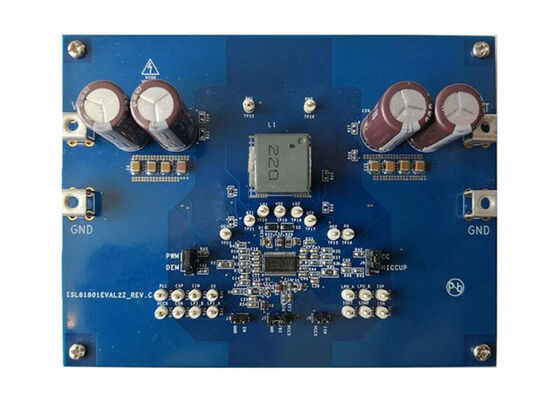 ISL81801EVAL2Z Embedded Solutions Evaluation Board For ISL81801 4-Switch Synchronous Buck-Boost Controller