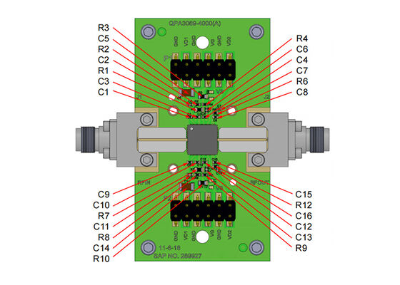 QPA3070EVB02 Embedded Solutions 150W High Power S-Band RF Amplifiers Evaluation Board