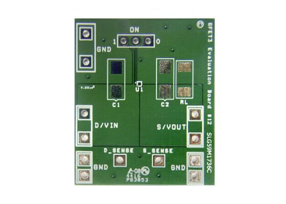 SLG59M1736C-EVB Embedded Solutions GreenFET Single P-Channel Load Switch Evaluation Board