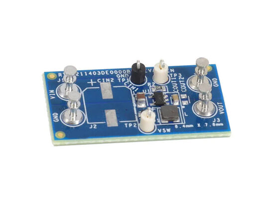RTKA211403DE0000BU Embedded Solutions Integrated 3.3V 300mA Buck Regulator Evaluation Board