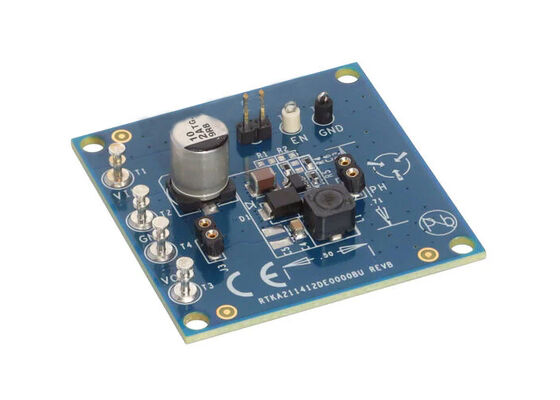 RTKA211412DE0000BU Embedded Solutions 630kHz DC/DC Step-Down Regulator Evaluation Board