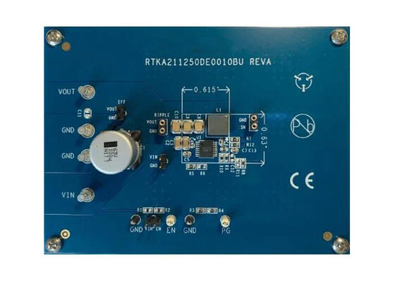 RTKA211250DE0010BU Embedded Solutions 4.5V To 30V Synchronous Step-Down Regulator Evaluation Board