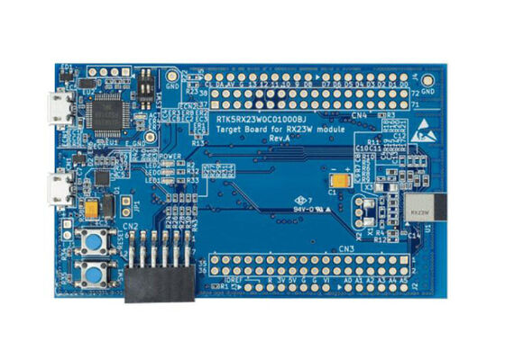 RTK5RX23W0C01000BJ Embedded Solutions Target Board For RX23W Module