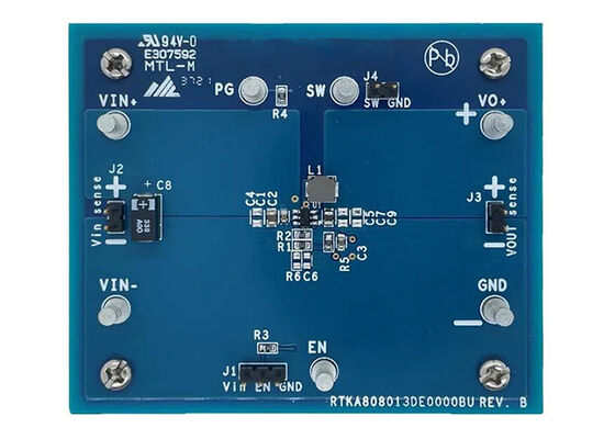 RTKA808013DE0000BU Embedded Solutions 3A Synchronous Buck Regulator Evaluation Board