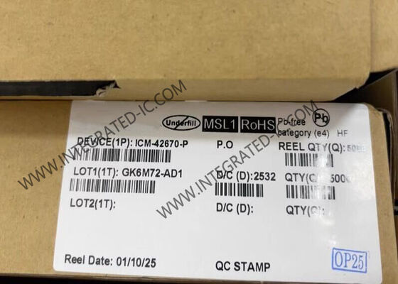 Sensor IC ICM-42670-P High Performance 6-Axis MotionTracking IMU