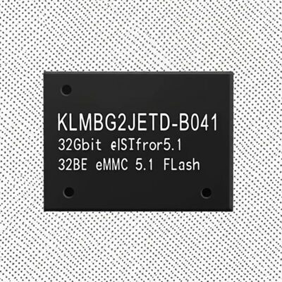 KLMBG2JETD-B041 Memory IC Chip 32Gbit eMMC 5.1 Flash Storage IC with HS400 Interface