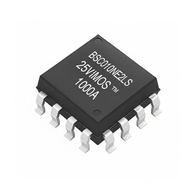 BSC010NE2LS OptiMOS 25V 100A N-Channel Power MOSFET Transistor with 1 mOhm Drain-Source Resistance