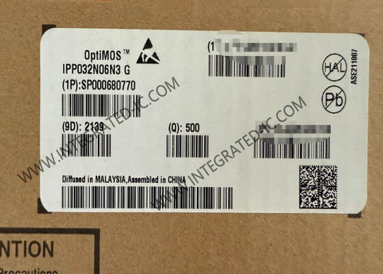IPP032N06N3G OptiMOS™ 3 Power MOSFET N-Channel 60V 120A 2.6 mOhms for High Efficiency Switching