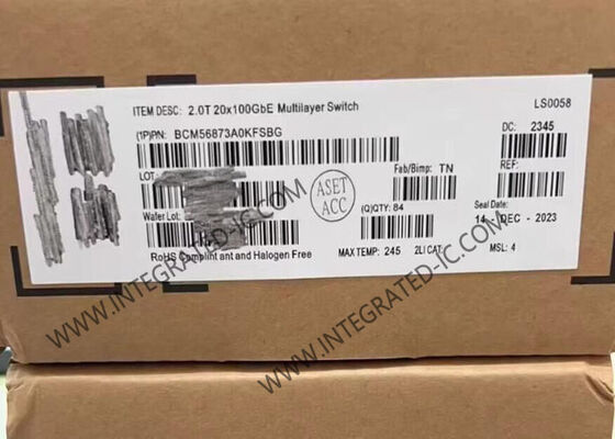 BCM56873A0KFSBG Ethernet IC 2.0Tb/s Trident3-X7 Programmable Multi-layer Switch