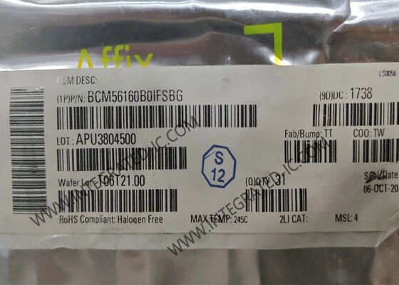 Ethernet IC BCM56160B0IFSBG 116Gbps L2 Managed Multilayer Ethernet Switches