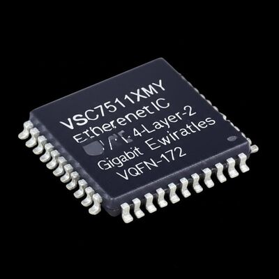 Ethernet IC VSC7511XMY 1.2V 4-Port Layer-2 Gigabit Ethernet Switches VQFN-172