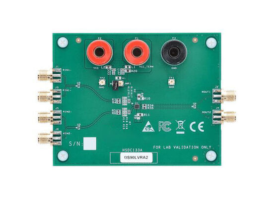 DS90LVRA2EVM Embedded Solutions Evaluation Module For DS90LVRA2 Dual-Channel LVDS Receiver