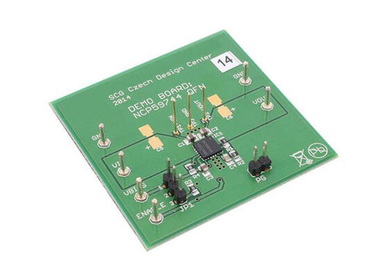 NCP59744MN2ADJGEVB Embedded Solutions NCP59744 Precision Ultra-Low Dropout Voltage Regulator Evaluation Board