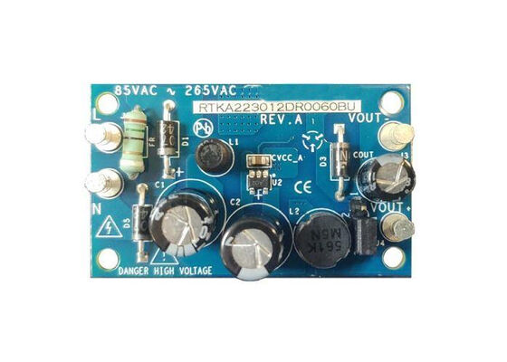 RTKA223012DR0060BU Embedded Solutions High Voltage Buck/Boost Converter Evaluation Board