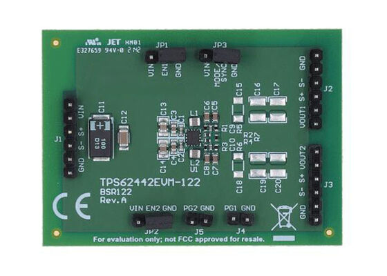 TPS62442EVM-122 Embedded Solutions TPS6244x-Q1 Dual Step-Down Converter Evaluation Module