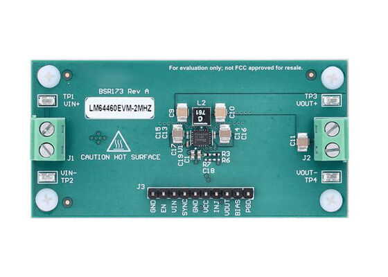 LM64460EVM-2MHZ Embedded Solutions LM64460-Q1 Synchronous Step-Down Converter Evaluation Module