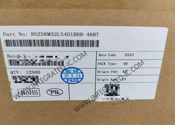 RS256M32LS4D1BNR-46BT Memory IC Chip 1Gbit LPDDR4 SDRAM with 256Mb x 32-bit Configuration and 8.53 GB/s Data Transfer Rate in FBGA-200 Package