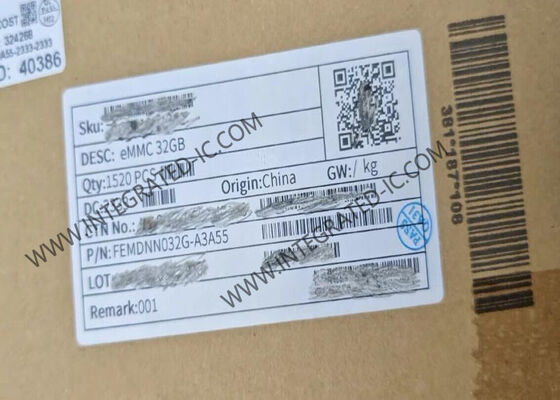 32GB FORESEE eMMC Memory IC Chip in 153-FBGA Package with 400MB/s Data Transfer Rate