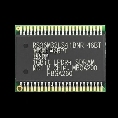 RS256M32LS4D1BNR-46BT Memory IC Chip 1Gbit LPDDR4 SDRAM with 256Mb x 32-bit Configuration and 8.53 GB/s Data Transfer Rate in FBGA-200 Package