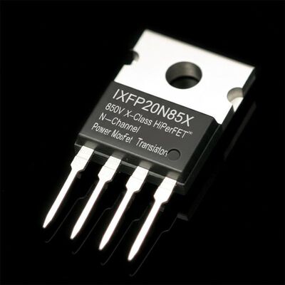 IXFP20N85X 850V X-Class HiPerFET™ N-Channel Power MOSFET Transistor with 20A Continuous Drain Current and 540W Power Dissipation