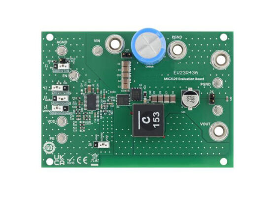 EV23R43A Embedded Solutions MIC2129 Synchronous Step-Down Controller Evaluation Board