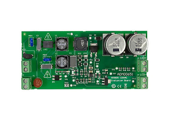 ADM00651 Embedded Solutions 90mA 240V Non-Isolated Output LED Driver Evaluation Board