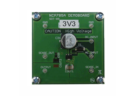NCP785AH33GEVB Embedded Solutions Positive Fixed Linear Voltage Regulator Evaluation Board