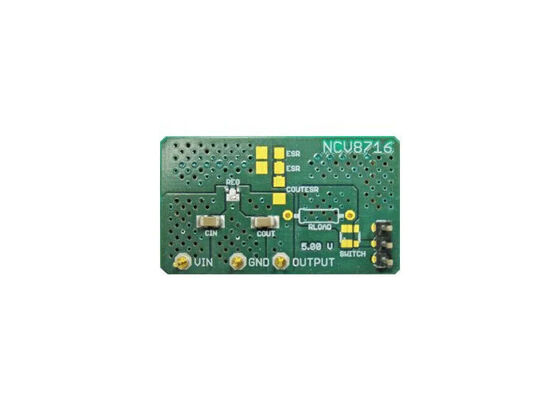 NCV8716MTTBGEVB Embedded Solutions Positive Fixed Linear Voltage Regulator Evaluation Board