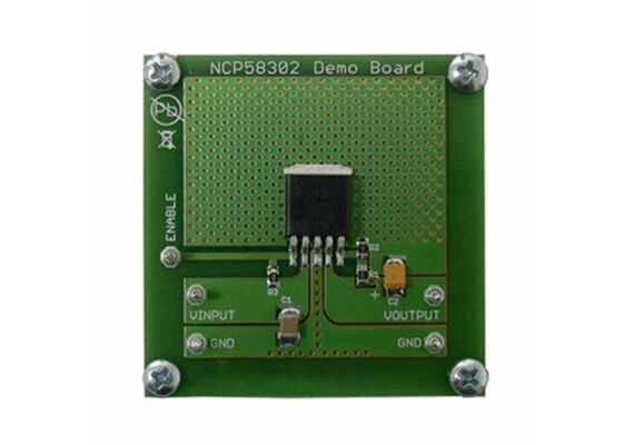 NCP58302DSADGEVB Embedded Solutions 3A 1- Channels Linear Voltage Regulator Evaluation Board
