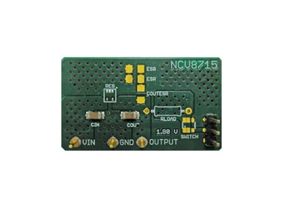 NCV8715SQT2GEVB Embedded Solutions 6V To 24V 50mA Linear Voltage Regulator Evaluation Board