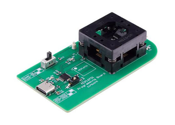 EV75W27A Embedded Solutions MCP16701 Power Management IC Programing Board