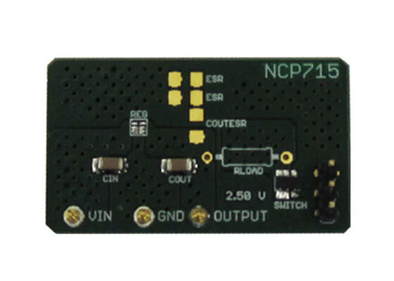 NCP715MXTBGEVB Embedded Solutions 50mA 6V To 24V Linear Voltage Regulator Evaluation Board