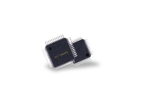 SPC1168APE Microcontroller MCU System-On-Chip with 200 MHz, 64KB SRAM, and 16 ADC Channels