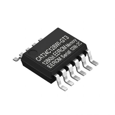 CAT24C128WI-GT3 Memory IC Chip 128Kbit EEPROM Memory with I2C Interface in SOIC8 Package
