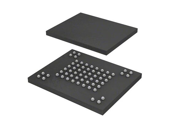 MT29F1G08ABAEAH4:E 1 Gbit Parallel NAND Flash Memory IC Chip with Asynchronous I/O in VFBGA-63 Package