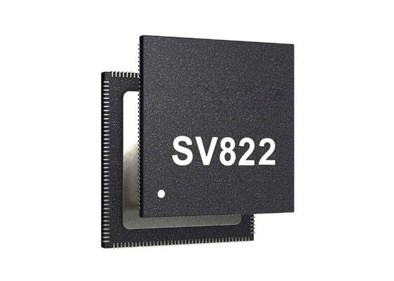 SV822 AI Processor Chip with 0.5 TOPS AI Computing Power 4K@20fps Video Encoding and QFN88 Package
