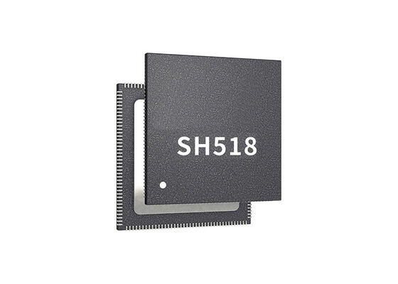 SH518 AI Processor Chip with 0.8 TOPS AI Computing Power for Smart Education and Smart Home in QFN-128 Package