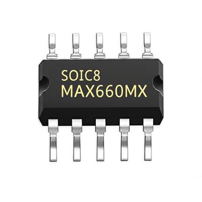 MAX660MX Integrated Circuit Chip CMOS Charge-Pump Voltage Converter with 100mA Output Current 1.5V to 5.5V Output Voltage and 10kHz to 80kHz Switching Frequency