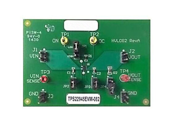 TPS22945EVM-082 Embedded Solutions Evaluation Module For TPS22945 Load Switch