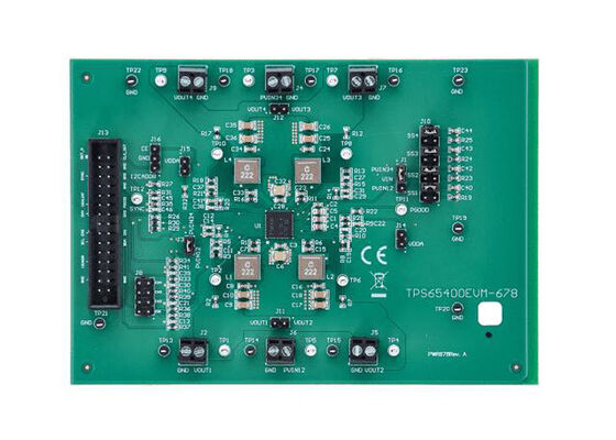 TPS65400EVM-678 Embedded Solutions TPS65400 synchronous Quad Converter Evaluation Module