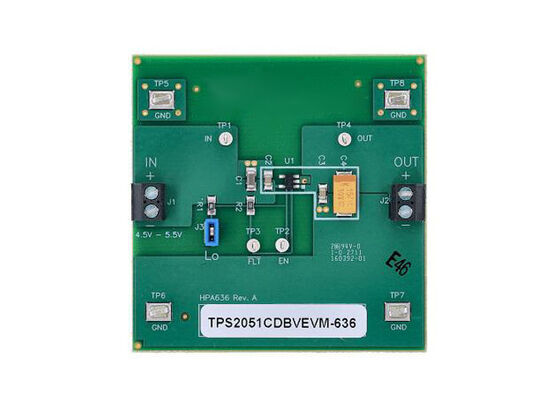 TPS2051CDBVEVM-636 Embedded Solutions TPS2051C USB Power Distribution Switch Evaluation Module
