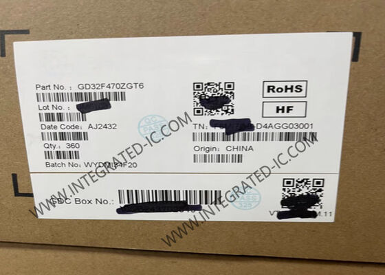 GD32F450ZGT6 Microcontroller MCU 32-Bit Microcontroller with 200MHz ARM Cortex-M4 Core 114 I/O and 256KB RAM