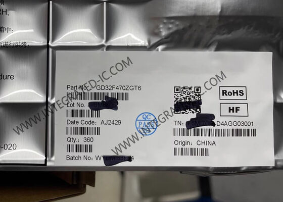 GD32F470ZGT6 Microcontroller MCU 32-Bit 240MHz Arm Cortex-M4 Microcontrollers LQFP144