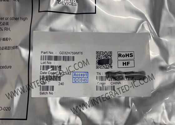 GD32H759IMT6 32-Bit Microcontroller MCU with 600MHz Arm Cortex-M7 for IoT Applications