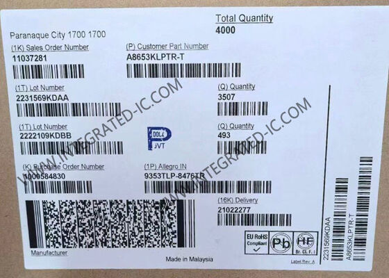 A8653KLPTR-T Integrated Circuit Chip Synchronous Buck Regulator with 4V to 36V Input Range and Remote Load Regulation for Automotive USB Power Ports