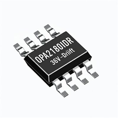 OPA2180IDR 36V Zero-Drift Operational Amplifier Integrated Circuit Chip with Rail-to-Rail Output and 2 MHz Gain Bandwidth SOIC8
