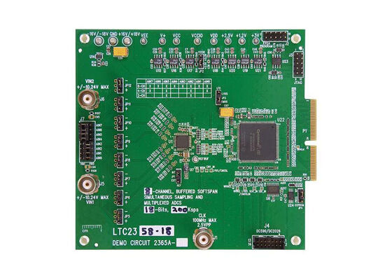 DC2365A-E Embedded Solutions LTC2358-16 SoftSpan 16-Bit Analog To Digital Converter Evaluation Board